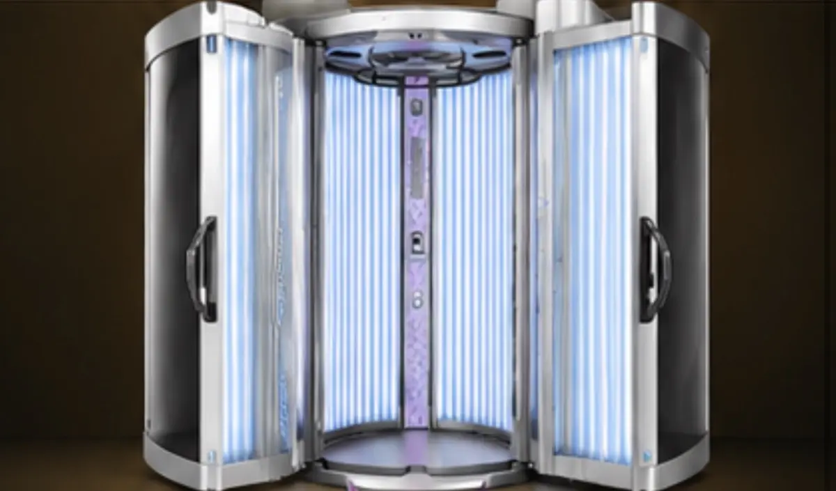 Luxura V8 Stand-Up Sunbed